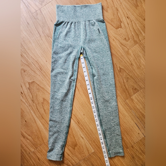 Gymshark leggings, Heathered Teal, size Extra small - Picture 6 of 6